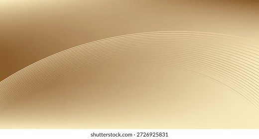 Fondo de lujo de oro con Elementos de cinta y decoraciones de efectos de luz brillante y bokeh.eps 10 vektor