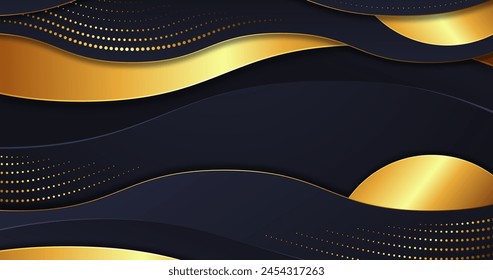 Gold luxury background vector design in eps 10