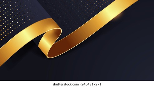 Gold luxury background vector design in eps 10