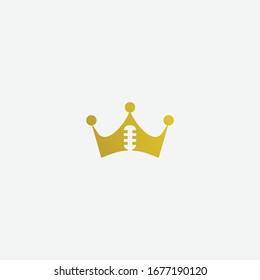 Diseño abstracto con el logotipo de la corona de lujo de oro Vector Royal King Queen. Vintage, plantilla.