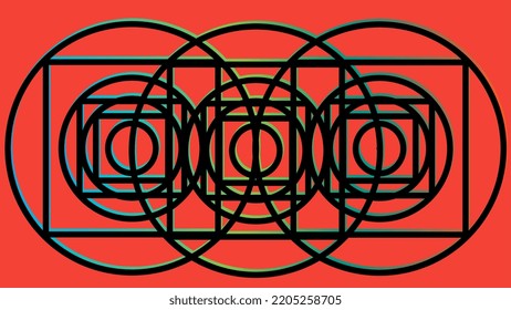 Gold and Luxury Invitation card vector design. Abstract geometric frame and Art deco pattern background. Use for wedding invitations, covers, VIP cards, prints, posters and wallpapers. Vector illustra
