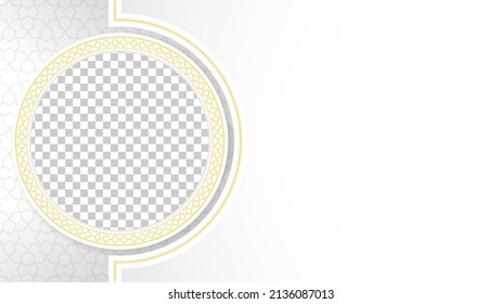 Gold Luxury Islamic Background, Perfect For Background Social Media Post Greeting Cards. Eps 10.