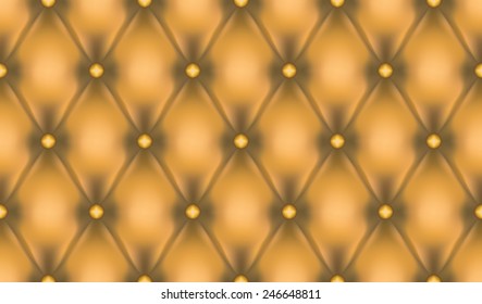 Gold luxury quilt vector seamless pattern