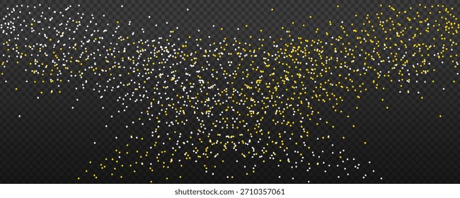 Luz mágica del polvo del brillo del oro con brillo de la estrella. Brillo de destello dorado en fondo negro. Explosión de polvo de estrellas de Navidades de lujo. Flying abstracto amarillo firefly rastro de pulverización y línea de remolino de flash
