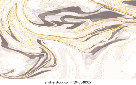Gold marble, artistic covers design, colorful texture, backgrounds. Trendy pattern, graphic poster, watercolor geometric brochure, cards. Vector illustration.