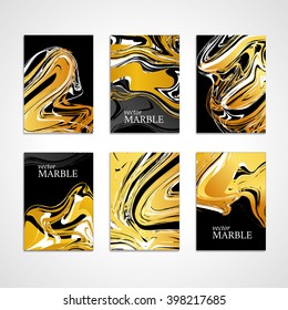 Gold marble background banner. Abstract vector pattern for design.  Liquid blur splash texture for sale, shopping, logo, web, card, vip exclusive certificate, gift luxury voucher, header, web, flyer.