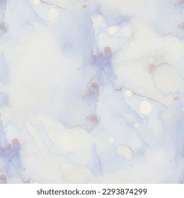 Fondo De Mármol Oro. Pintura de tinta azul. Color de agua del gradiente dorado. Fondo Fluido Sin Marea. Lienzo de tinta de alcohol de lujo. Patrón de tinta del vector metálico. Mármol acuarela de aceite. Pintura de arte abstracta de vectores