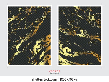 Gold marble cover background, Vector set template, Fully editable color change, Premium and luxury texture for design a stunning wedding, invitation, greeting cards, web banner, pattern, wallpaper.