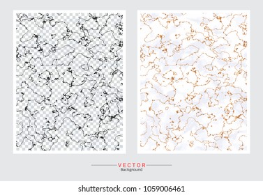 Gold marble cover background, Vector set template, Fully editable color change, Premium and luxury texture for design a stunning wedding, invitation, greeting cards, web banner, pattern, wallpaper.