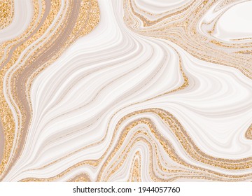 Gold marble design. A beautiful combination of light marble. Chic gold marble backdrop.