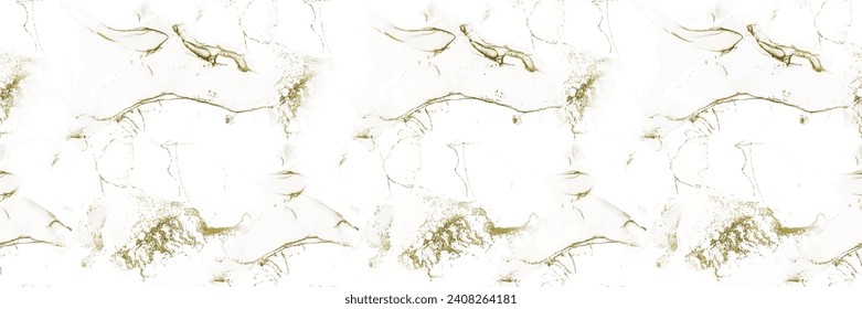 Goldmarmor. Hellweißer Stein. hellfarbiger Hintergrund. weißer mehrfacher Hintergrund. Keramikhintergrund. Goldener Lichtvektor. Grain Golden Glitter. Farbwiederholung. Gold Art Stone.
