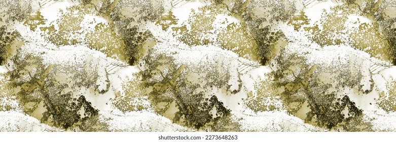 Gold Marble Ink. White Granite Background. Gold Light Painting. Gold Ink Vector. Grain Grunge Background. Light Color Grunge. Light Color Background. Foil Seamless Repeat. Fluid Elegant Pattern.