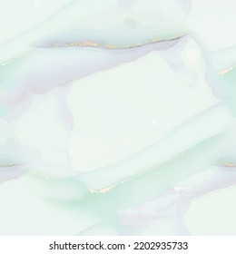 Gold Alkohol Tinte Marmor. Goldfarbmarmor. Lilac Alkohol Tinte Wasser Farbe. Blue Ink Tile. Luxus abstrakte Wiederholung. blauer abstrakter Hintergrund. Die Farbe des hellen Marmor-Wassers. Wandelegante Wiederholung.