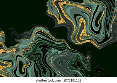 Gold marble template, artistic covers design, colorful realistic texture, luxury backgrounds. Trendy pattern, graphic poster, cards. Vector illustration