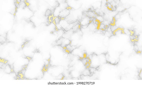 Gold marble texture background. Abstract backdrop of marble granite stone. Vector illustration 