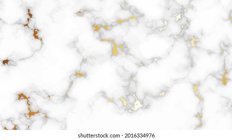 Gold marble texture background. Abstract backdrop of marble granite stone. Vector illustration