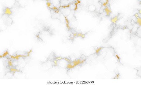 Gold marble texture background. Abstract backdrop of marble granite stone. Vector illustration 