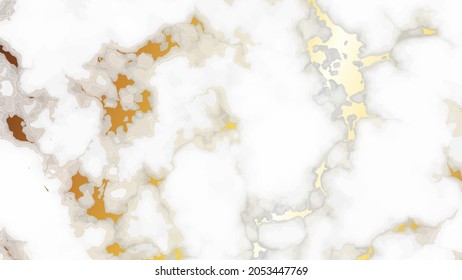 Gold marble texture background. Abstract backdrop of marble granite stone. Vector illustration