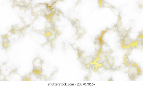 Gold marble texture background. Abstract backdrop of marble granite stone. Vector illustration