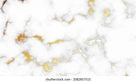 Gold marble texture background. Abstract backdrop of marble granite stone. Vector illustration