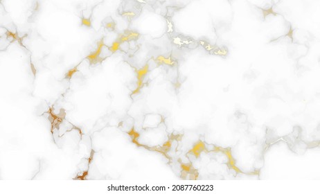 Gold marble texture background. Abstract backdrop of marble granite stone. Vector illustration