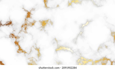 Gold marble texture background. Abstract backdrop of marble granite stone. Vector illustration