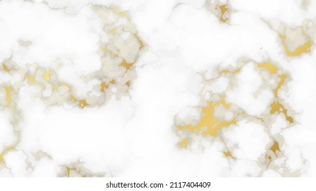 Gold marble texture background. Abstract backdrop of marble granite stone. Vector illustration