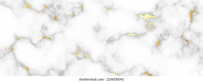 Gold marble texture background. Abstract backdrop of marble granite stone. Vector illustration