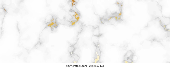 Gold marble texture background. Abstract backdrop of marble granite stone. Vector illustration