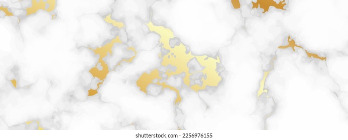 Gold marble texture background. Abstract backdrop of marble granite stone. Vector illustration