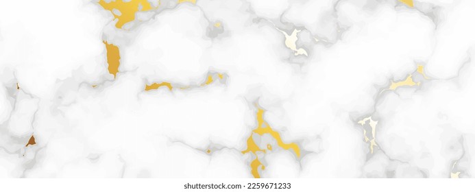 Gold marble texture background. Abstract backdrop of marble granite stone. Vector illustration