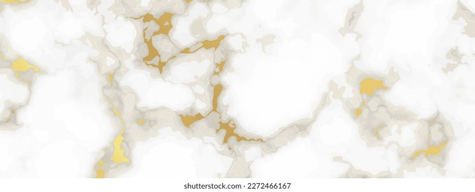 Gold marble texture background. Abstract backdrop of marble granite stone. Vector illustration