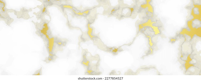 Gold marble texture background. Abstract backdrop of marble granite stone. Vector illustration