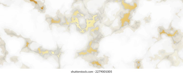 Gold marble texture background. Abstract backdrop of marble granite stone. Vector illustration