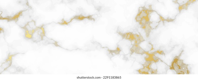 Fondo de textura de mármol dorado. Fondo abstracto de piedra de granito de mármol. Ilustración del vector