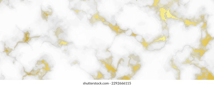 Gold marble texture background. Abstract backdrop of marble granite stone. Vector illustration