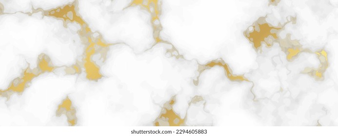 Gold marble texture background. Abstract backdrop of marble granite stone. Vector illustration
