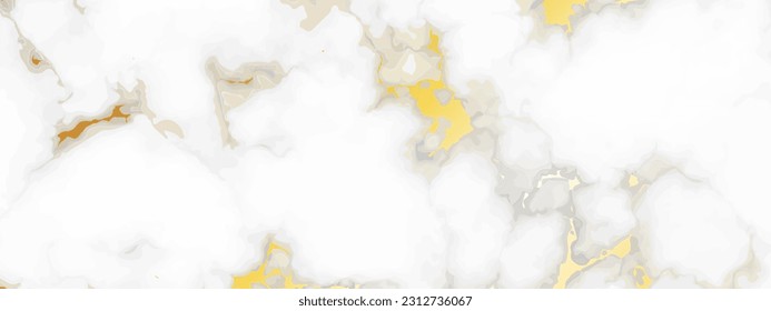 Gold marble texture background. Abstract backdrop of marble granite stone. Vector illustration