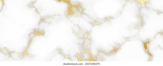 Gold marble texture background. Abstract backdrop of marble granite stone. Vector illustration