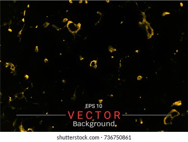 Gold marble, Vector pattern with golden foil texture on black and dark background, Modern and luxury design template for your design wedding, invitation, greeting cards, web, banner, and wallpaper.