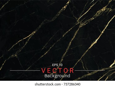 Gold marble, Vector pattern with golden foil texture on black and dark background, Modern and luxury design template for your design wedding, invitation, greeting cards, web, banner, and wallpaper.