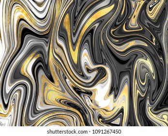 Gold Marbling Texture design for poster, brochure, invitation, cover book, catalog. Vector illustration