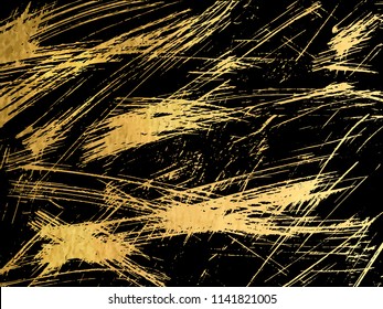 Gold Marbling Texture design for poster, brochure, invitation, cover book, catalog. Vector illustration