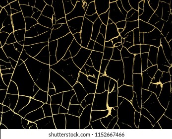 Diseño de la textura del mármol del oro para el cartel, folleto, invitación, libro de la cubierta, catálogo. Ilustración vectorial