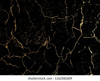 Gold Marbling Texture design for poster, brochure, invitation, cover book, catalog. Vector illustration	
