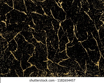 Gold Marbling Texture design for poster, brochure, invitation, cover book, catalog. Vector illustration
