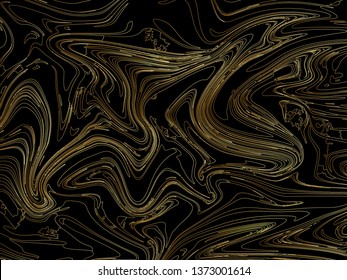 Gold Marbling Texture design for poster, brochure, invitation, cover book, catalog. Vector