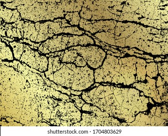 Diseño Gold Marbling Textura para carteles, folletos, invitación, portada, catálogo. Ilustración del vector