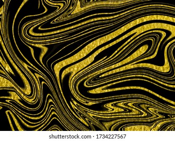 Gold Marbling Texture design for poster, brochure, invitation, cover book, catalog. Vector illustration