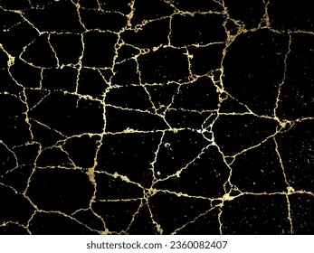 Gold Marbling Texture Design für Poster, Broschüre, Einladung, Cover-Buch, Katalog. Vektorgrafik